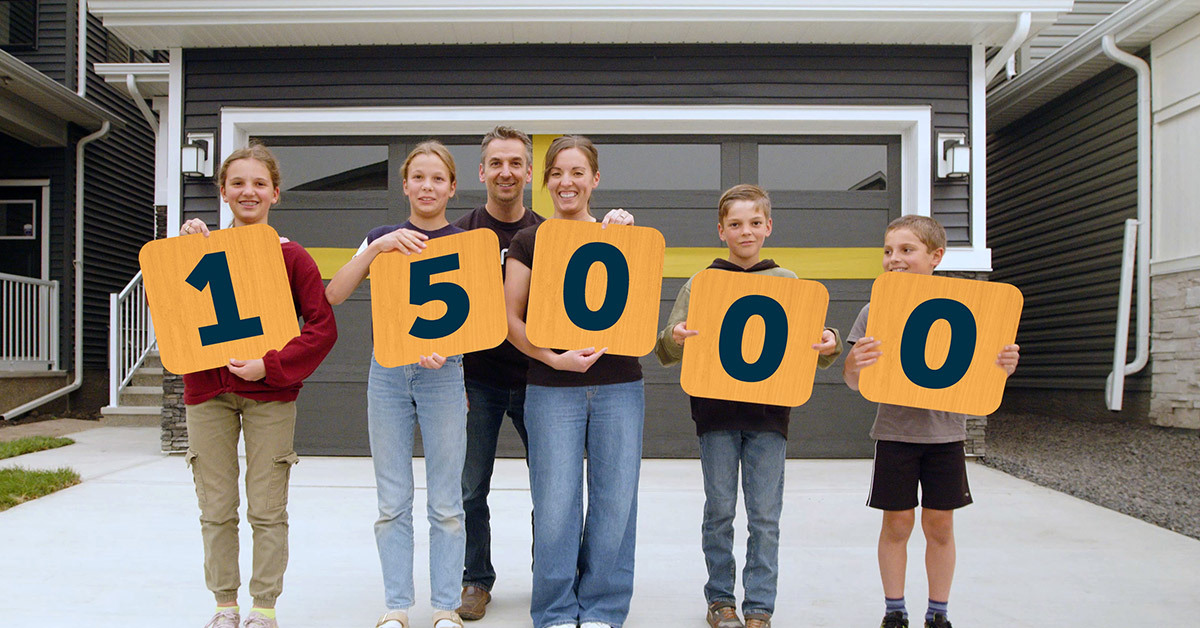 Excel Homes | 15,000 Homeowners | Strom Family