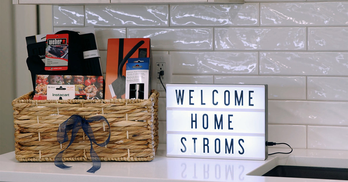 Excel Homes | 15,000 Homeowners | Welcome Home Stroms