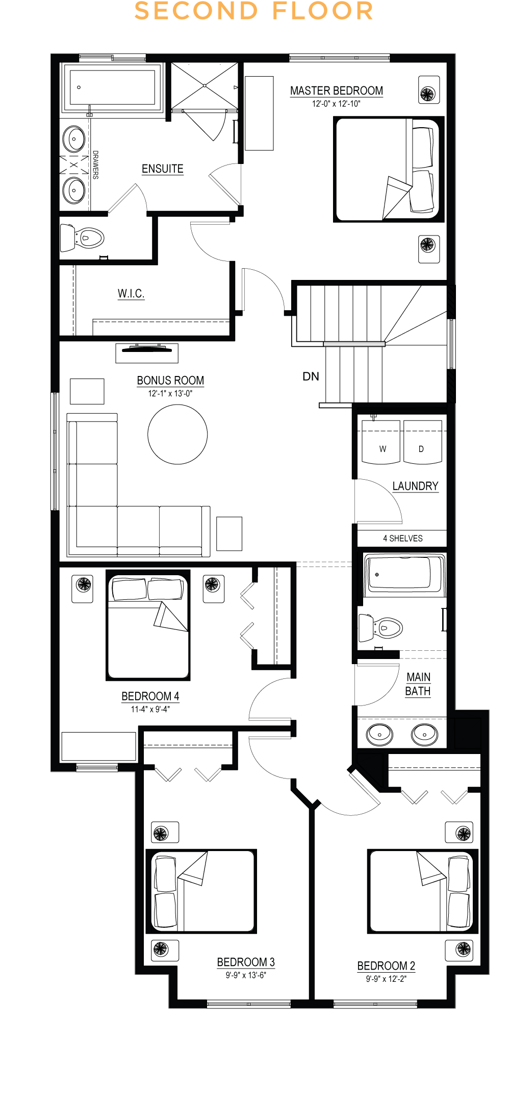 Collingwood FrontGarage Quick Possession Home Mahogany, Calgary Excel Homes