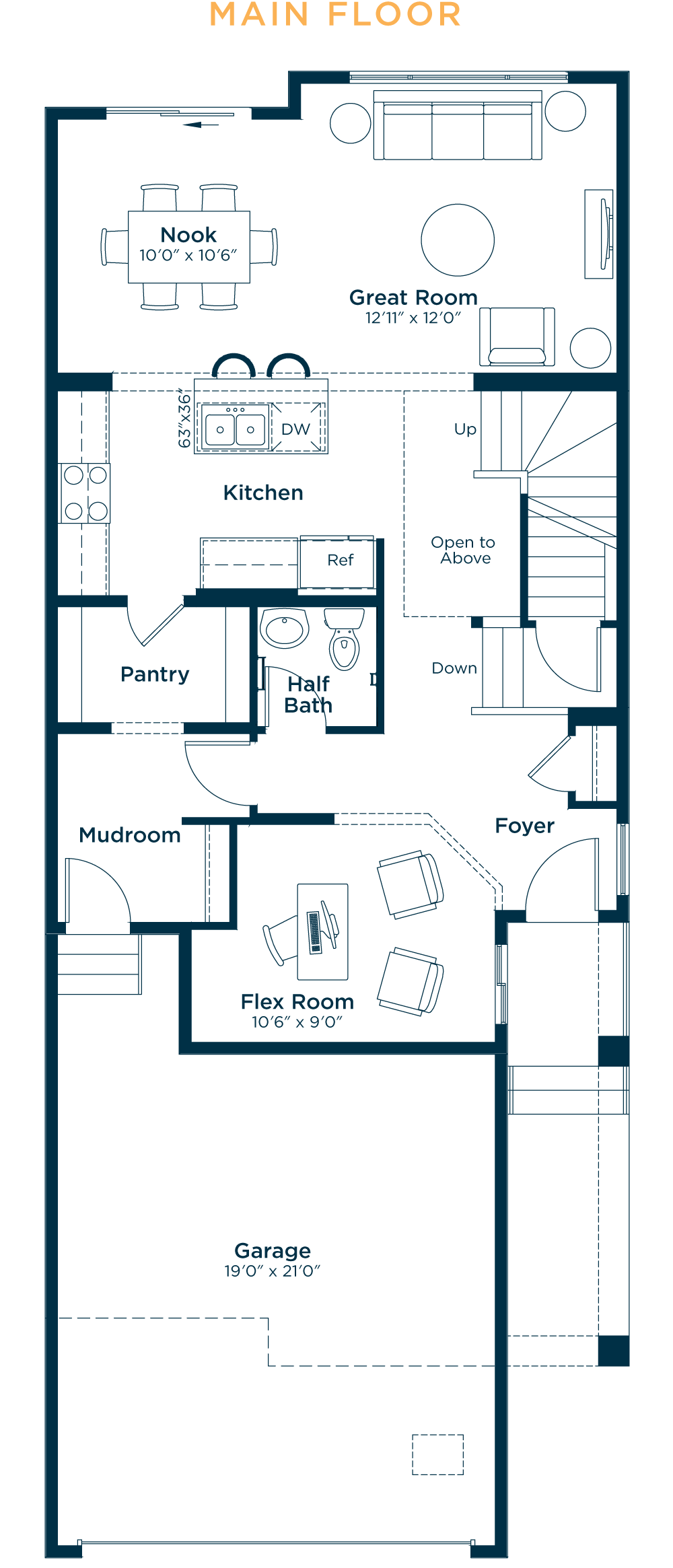Front Garage New Home Build Excel Homes