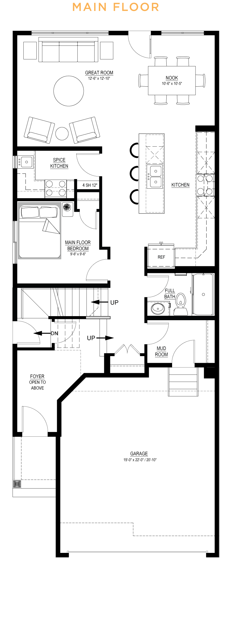 Newbrook FrontGarage PrePlanned Home Homestead, Calgary Excel Homes