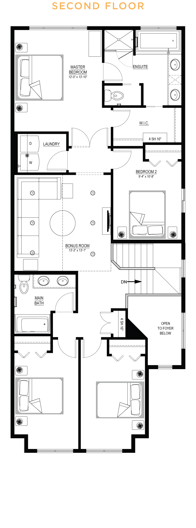 Newbrook FrontGarage PrePlanned Home Mahogany, Calgary Excel Homes
