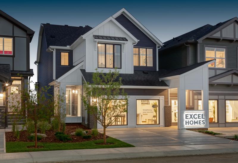 Show Home Collingwood in Homestead, NE Calgary Excel Homes