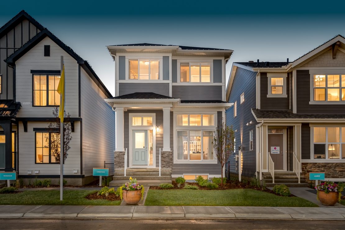 Show Home Creston in Mahogany, SE Calgary Excel Homes