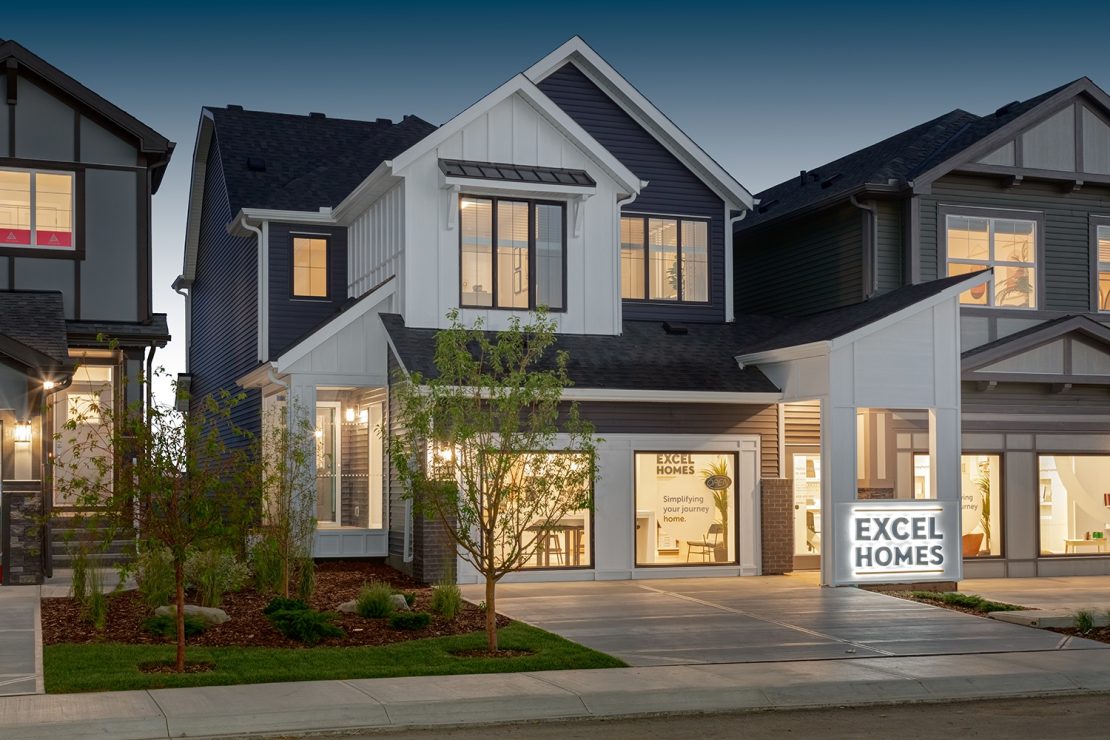 Show Home Collingwood in Homestead, NE Calgary Excel Homes