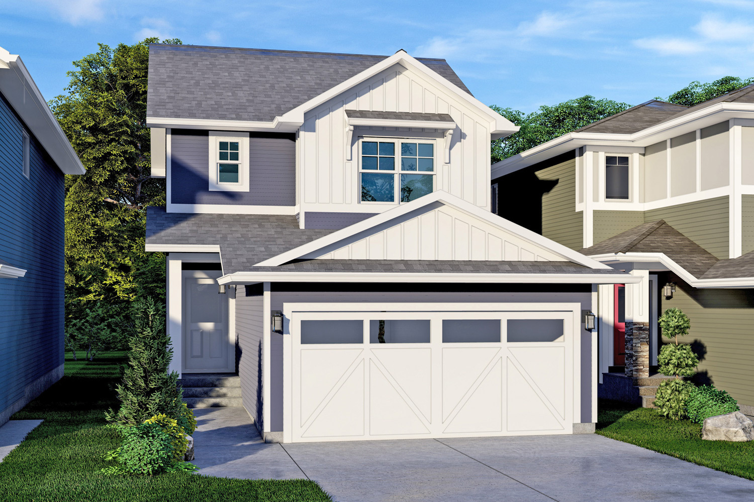 Archer Front Garage New Home Build Excel Homes