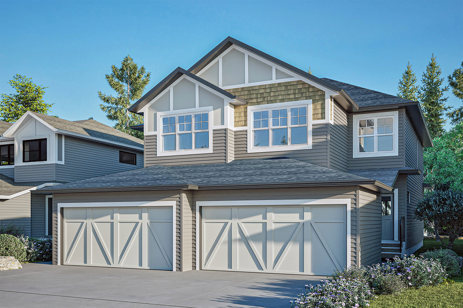 Exterior render ashford