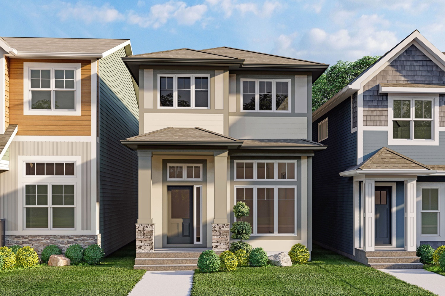 Exterior render alder