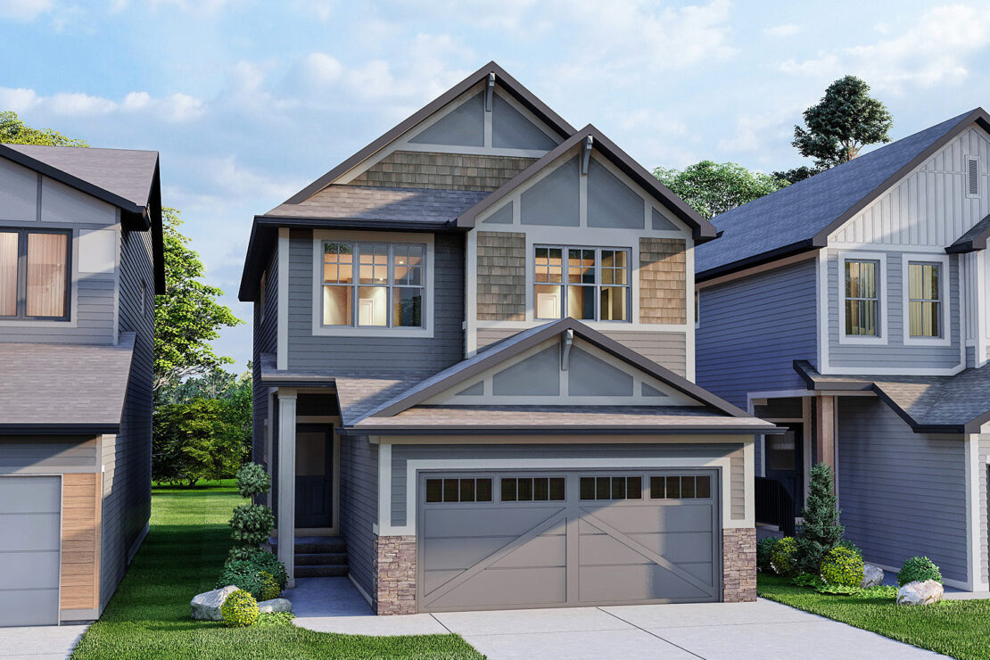 Exterior render fieldcrest