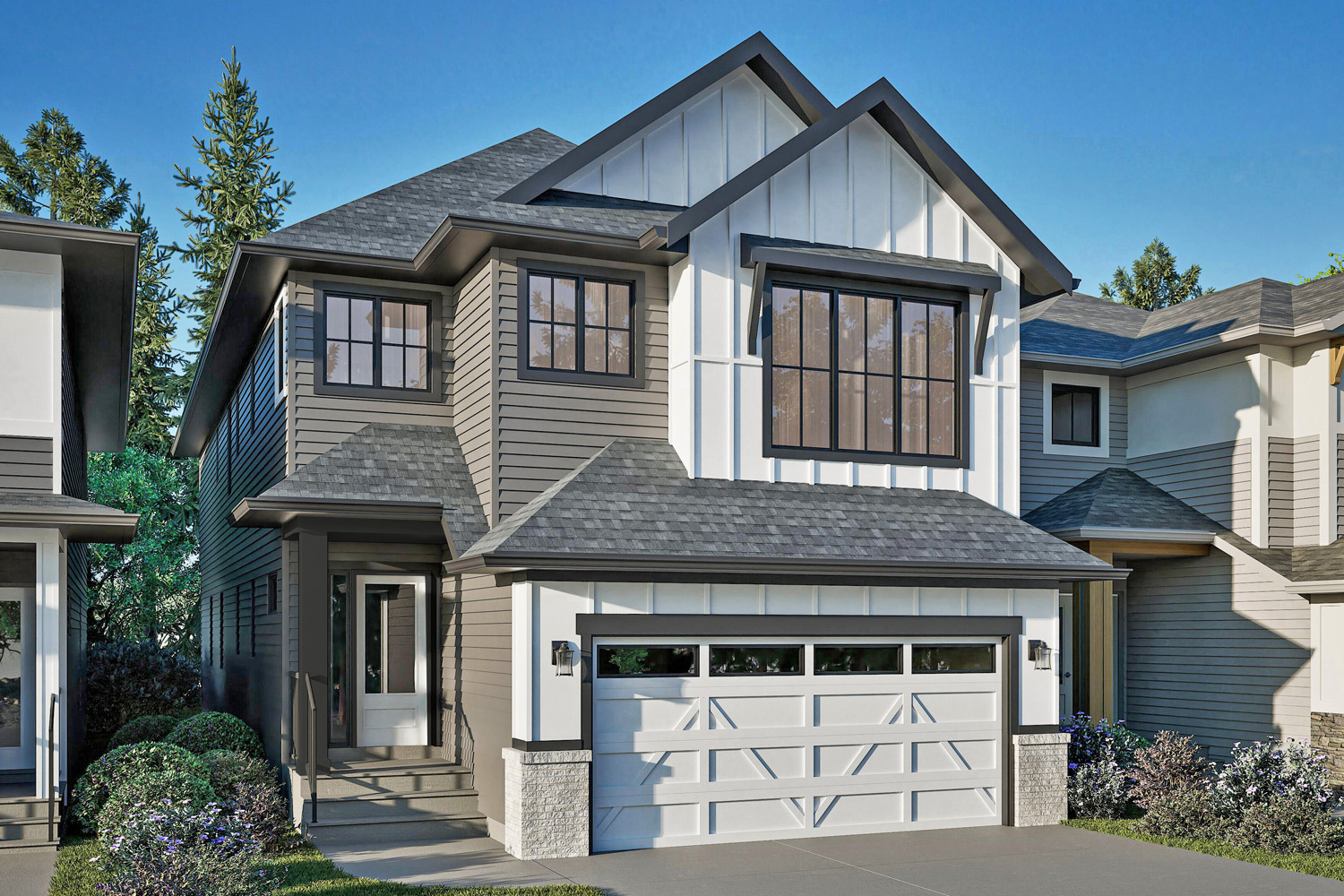 Exterior render granville