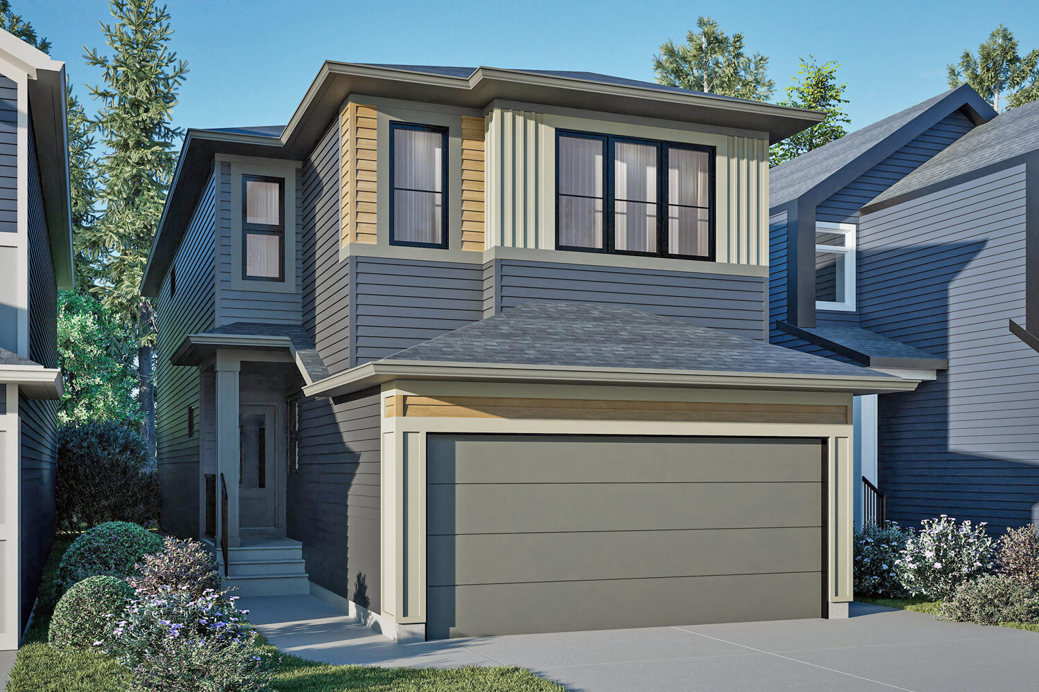 Exterior render hampton