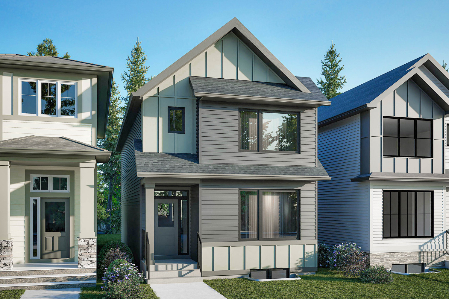 Exterior render harper