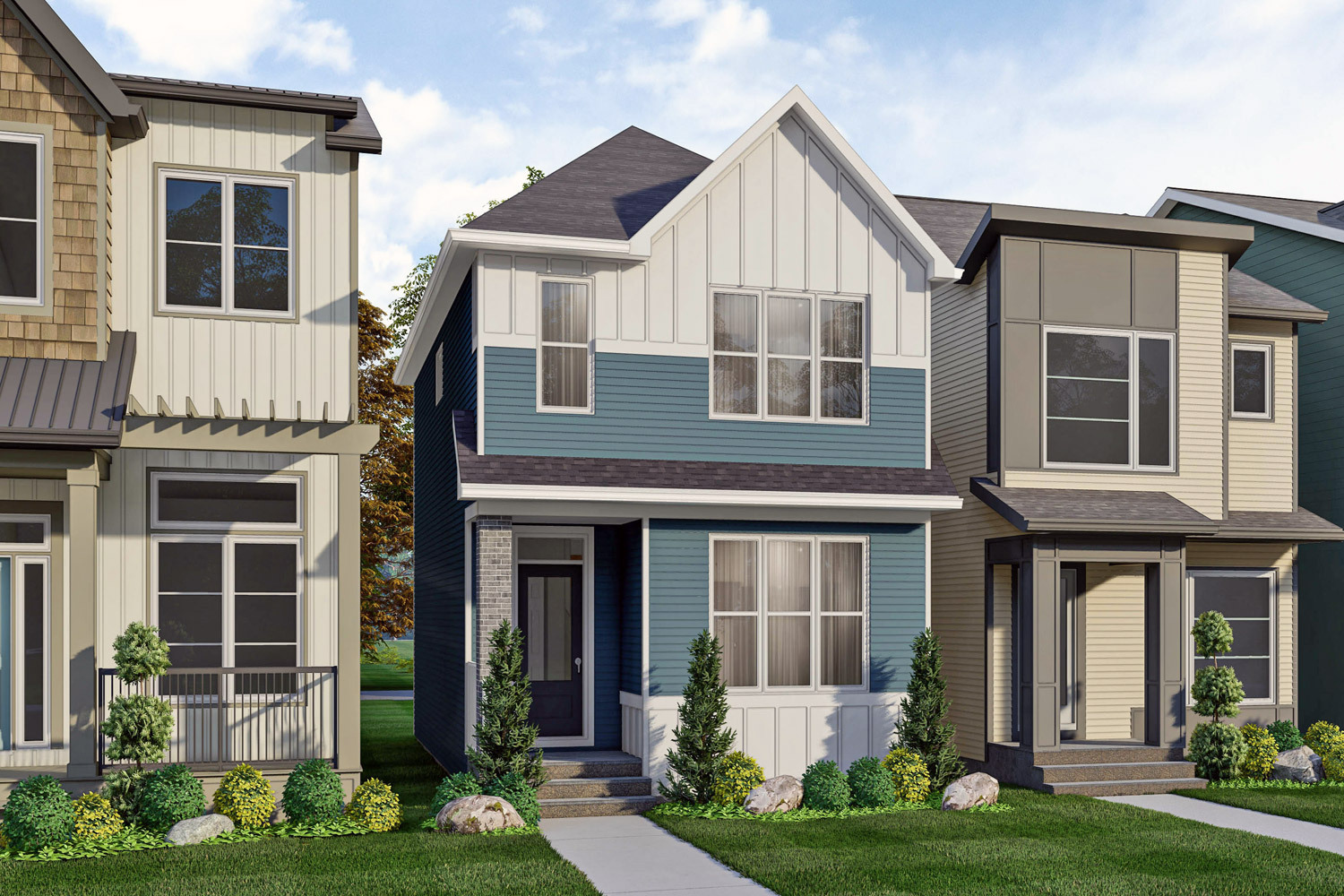 Exterior render hazel