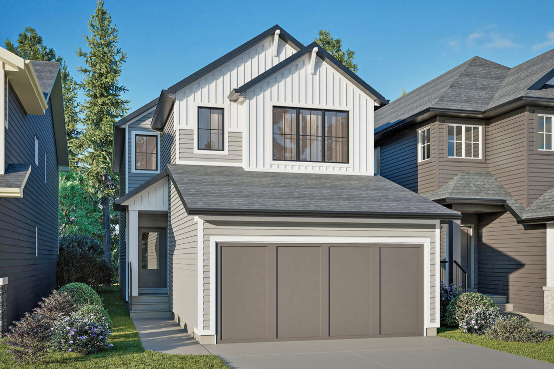 Exterior render lakeside