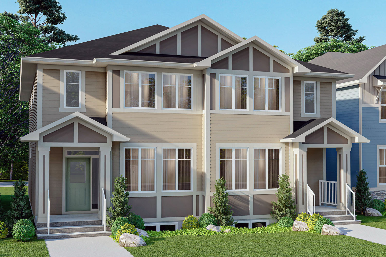 Exterior render laurel