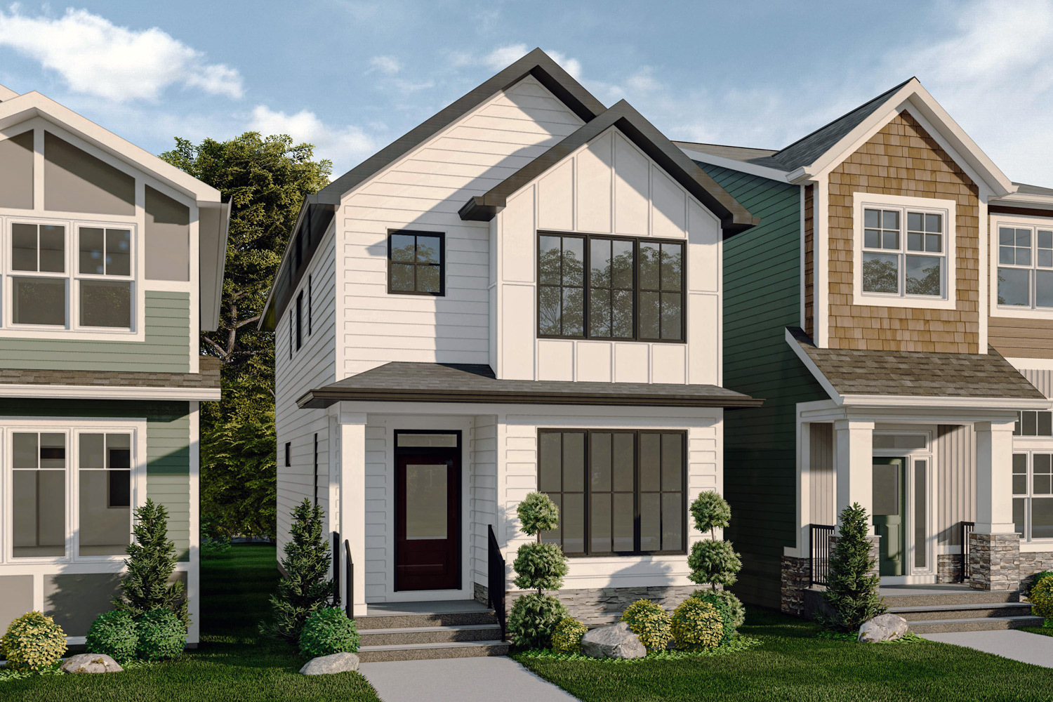 Exterior render london