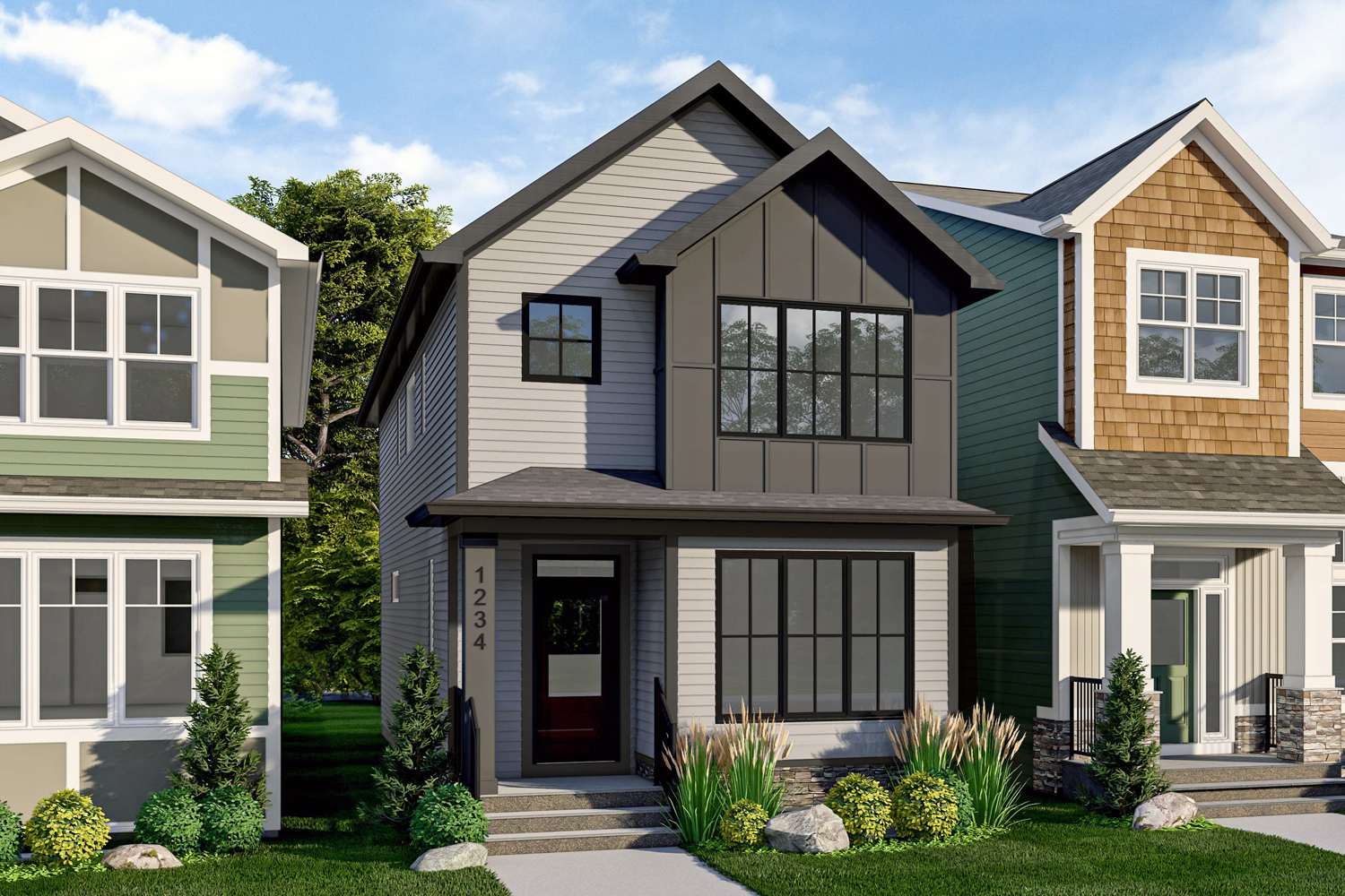 Exterior render london 0925