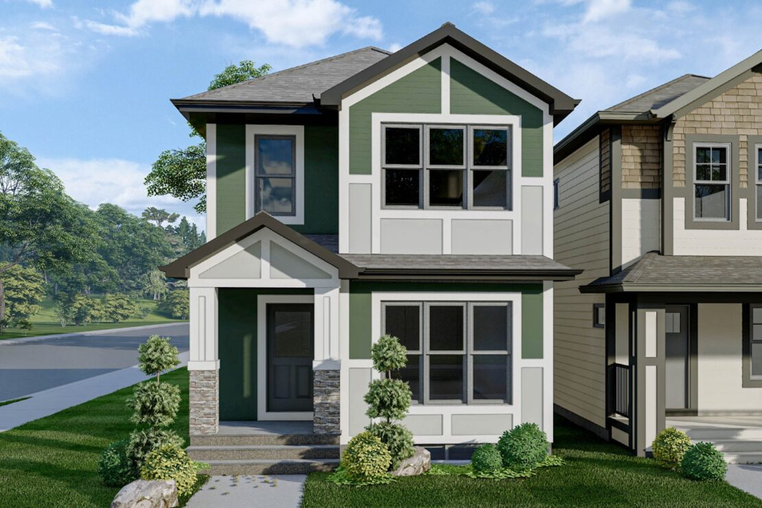 Exterior render bellevue