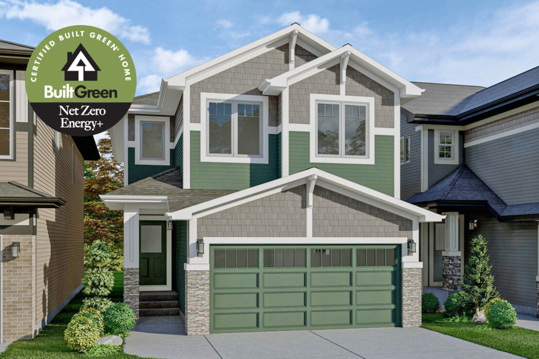 Exterior render collingwood netzero