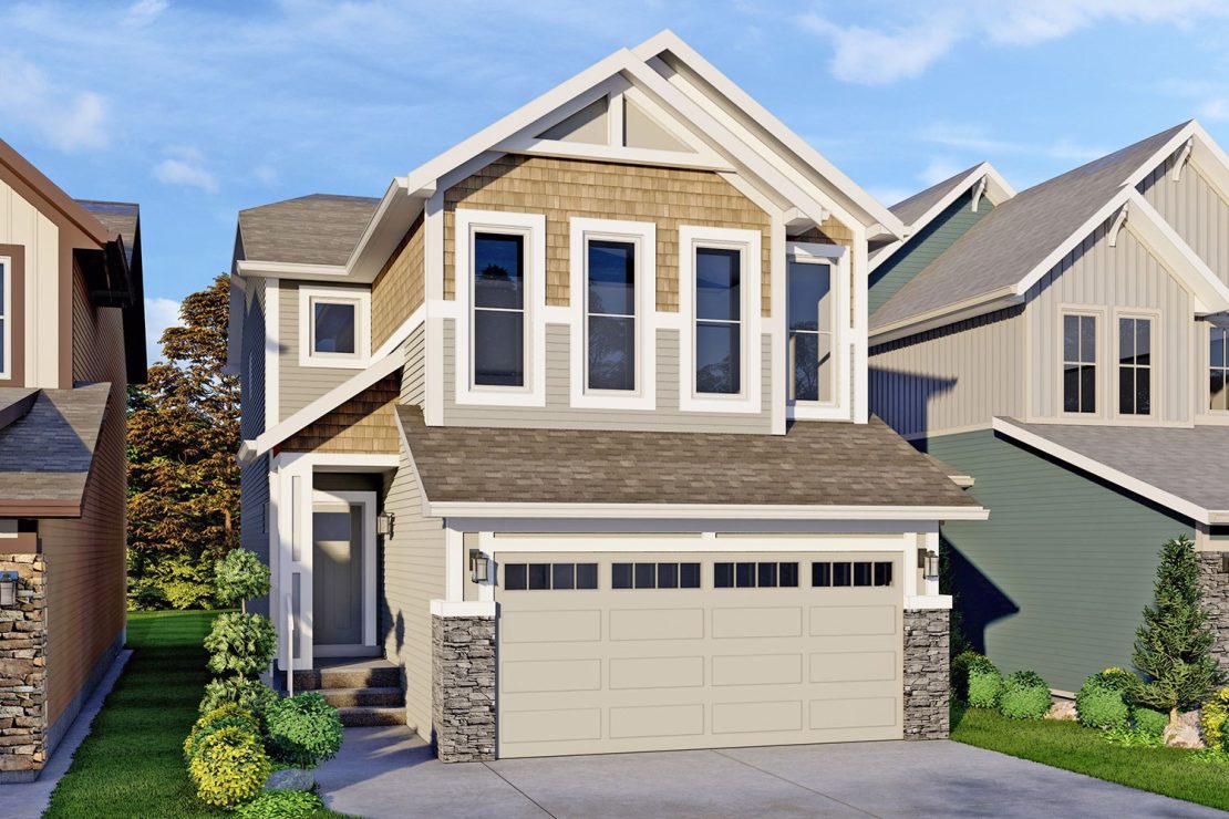 Show Home Mason in Savanna, Calgary Excel Homes